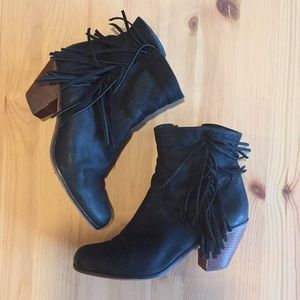 Sam Edelman Fringe Booties